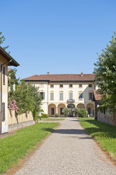 Gaggiano (Mailand), historische villa — Stockfoto
