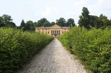 Colli euganei (padova, veneto, İtalya), eski bir villa