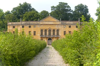 Colli euganei (padova, veneto, İtalya), eski bir villa