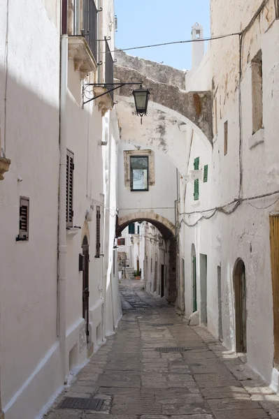 Ostuni (Brindisi, Puglia, Itália) - Cidade velha — Fotografia de Stock