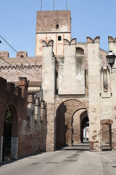Cittadella (Padova, Veneto, Italy) - Ancient gate — Stock Photo, Image
