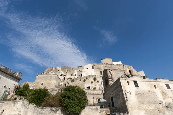 Matera (basilicata, Olaszország) - a régi város (sassi) — Stock Fotó