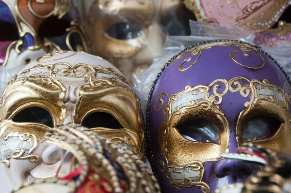 stock image Verona (Veneto, Italy), Piazza Erbe, masks in the market