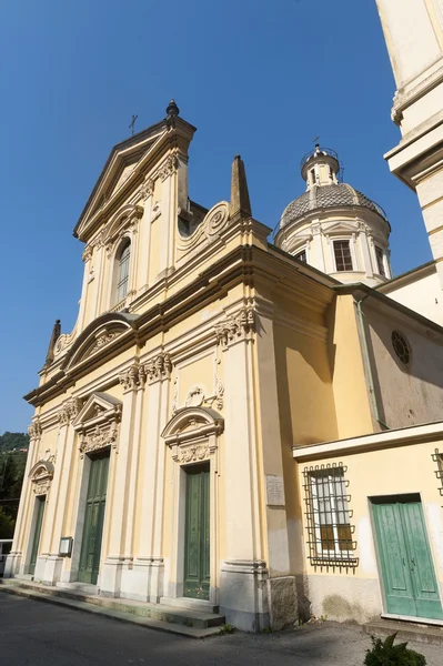 Borgonovo ligure (genova, İtalya), tarihi kilise — Stok fotoğraf