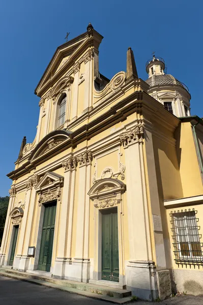 Borgonovo ligure (genova, Olaszország), történelmi egyház — Stock Fotó