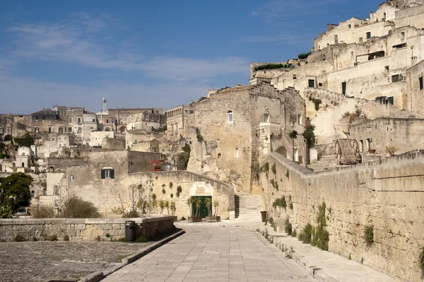Matera (Basilicata, Italia) - El casco antiguo (Sassi ) —  Fotos de Stock