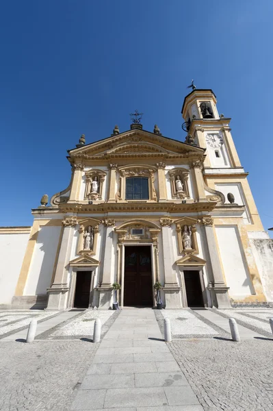 Gaggiano （米兰），具有历史意义的教堂 — 图库照片