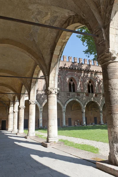 Pavia, het kasteel — Stockfoto