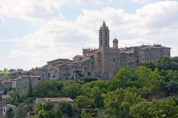 Baschi (terni, az Umbria régió, Olaszország) - óváros — Stock Fotó