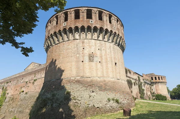 Imola (bologna, emilia-romagna, Itálie) - středověký hrad — Stock fotografie