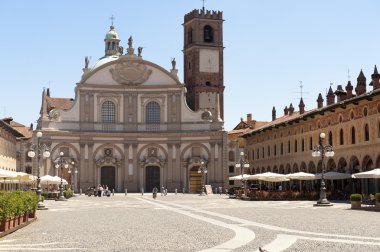 Vigevano, Piazza Ducale clipart