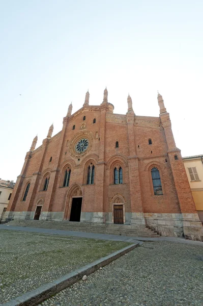 Pavia, Santa Maria del Carmine — Foto Stock
