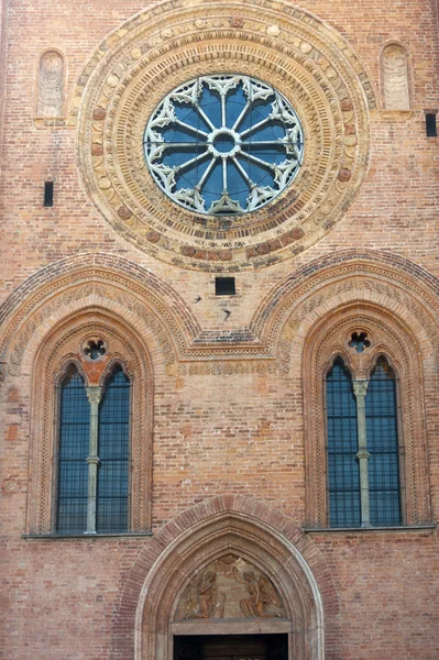 Pavia (Italien), Santa Maria del Carmine - Stock-foto