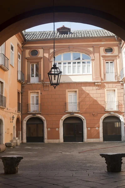 Benevento, Itálie (Kampánie, Itálie) - Historická budova: soud — Stock fotografie