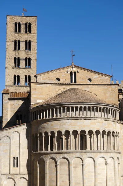 Iglesia medieval en Arezzo (Toscana, Italia) ) —  Fotos de Stock