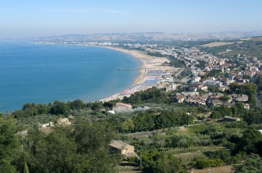 Vasto (chieti, abruzzi, İtalya), panorama