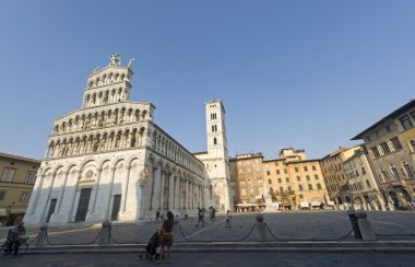 Lucca, church of San Michele in Foro clipart