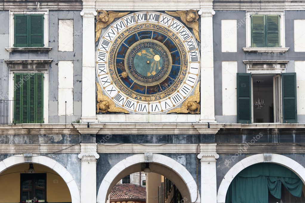 Brescia (Lombardy, Italy), Historic building in Loggia Square, c