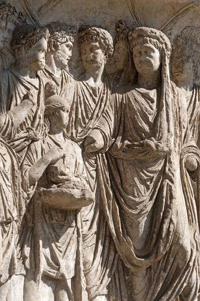 Benevento (Campania, Italia): Arco romano detto Arco di Traiano — Foto Stock