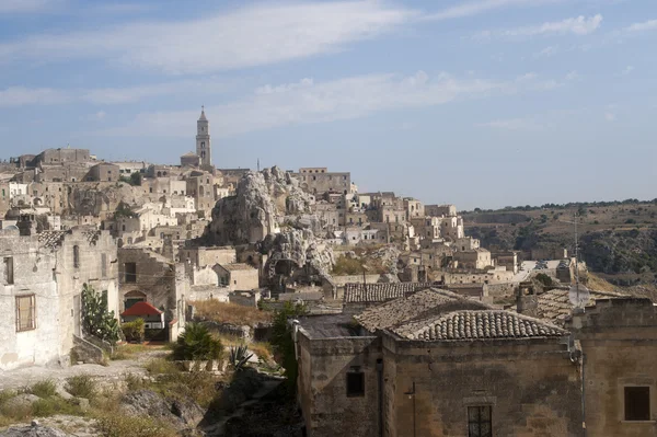 Matera (basilicata, Italië) - de oude stad (sassi) — Stockfoto