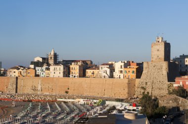 Termoli (campobasso, molise, İtalya) - eski şehir ve sahil