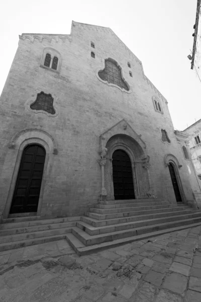 Bisceglie (puglia, İtalya) - eski Katedrali — Stok fotoğraf