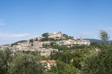 Amelia (terni, umbria, İtalya) - eski şehir ve peyzaj