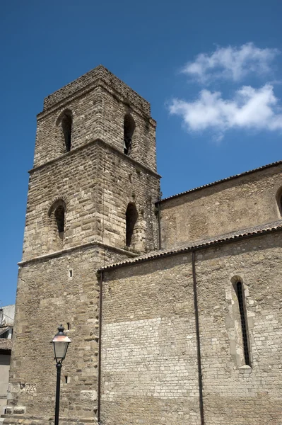 Acerenza (potenza, basilicata, Italië): middeleeuwse kathedraal — Stockfoto