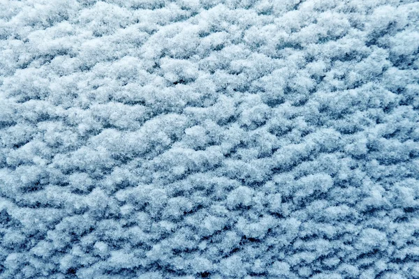 Schneeoberfläche Stockfoto