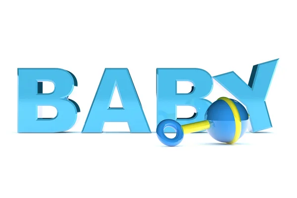 Stock image Baby Boy Text