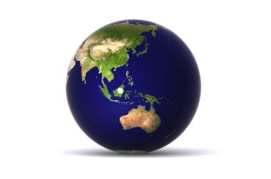 Australia Globe clipart