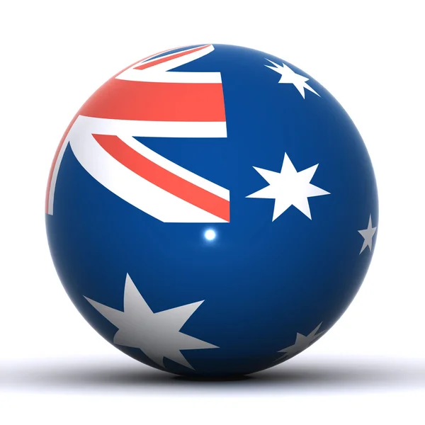 Australischer Globus — Stockfoto
