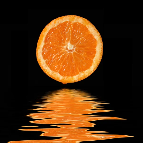 Orangefarbene Reflexe — Stockfoto