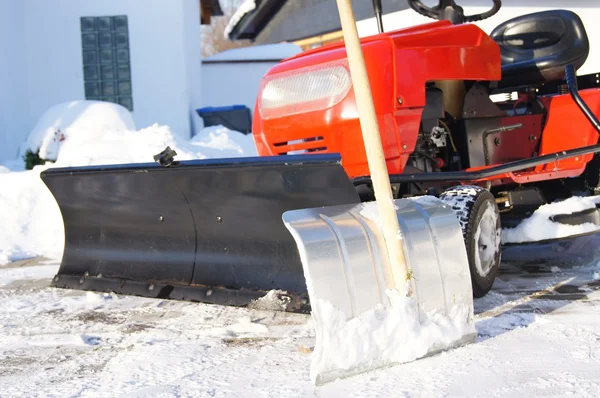 Winterdienst — Stockfoto