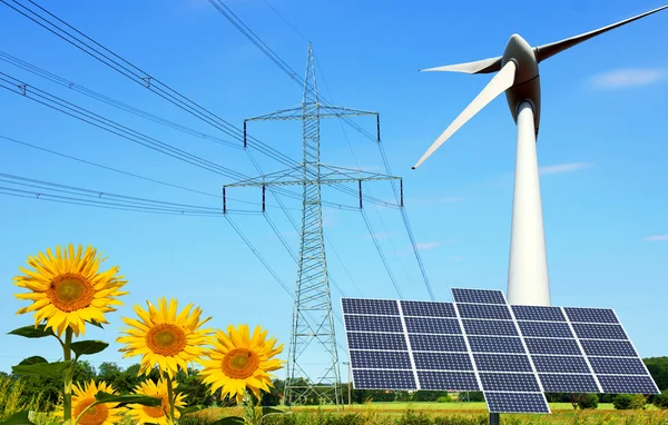 Erneuerbare Energien — Stockfoto