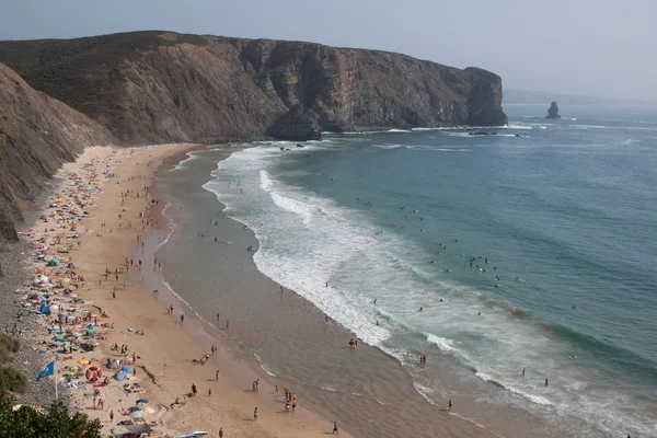 stock image Arrifana beach