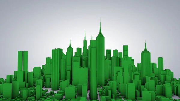 Cidade verde 3d Imagens De Bancos De Imagens