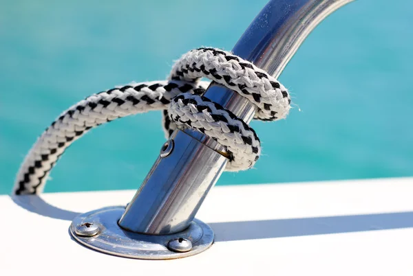 stock image Knot on a boat