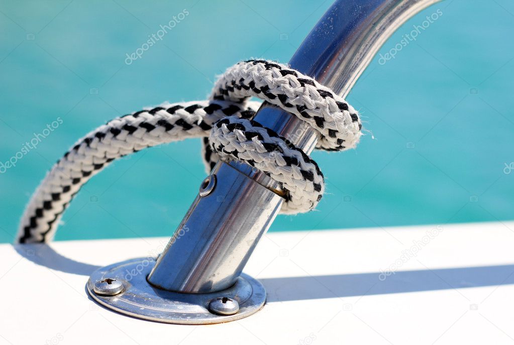 Knot on a boat