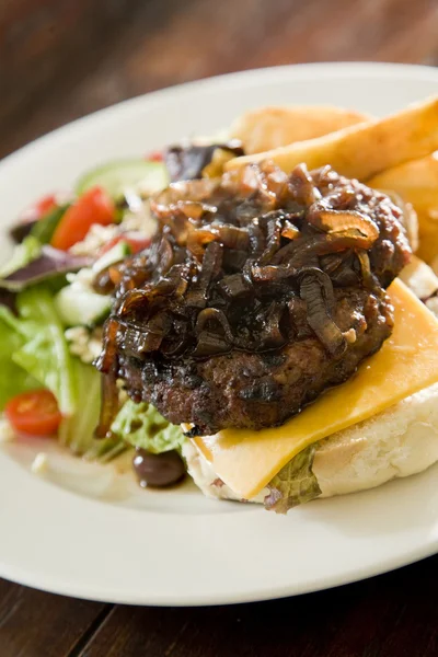 stock image Tasty Cheese Hamburger