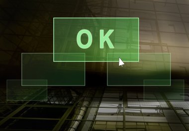 grunge duvar ışık düğmesini metin