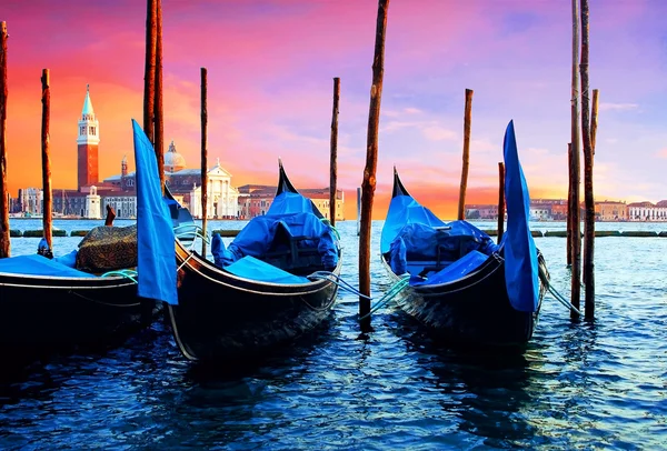 Venezia - resor romantisk försvar — Stockfoto