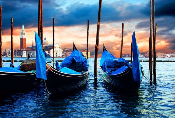 Venezia - resor romantisk försvar — Stockfoto