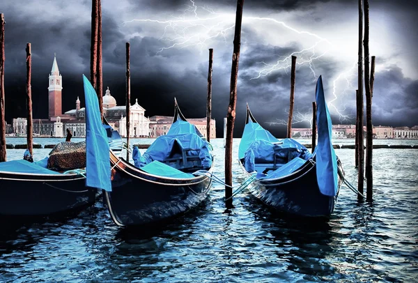 Venezia - viagem de súplica romântica — Fotografia de Stock