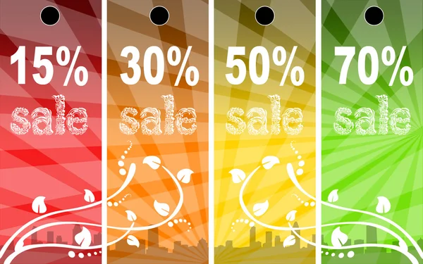 Verkauf abstrakte Farben Hintergrund — Stockfoto