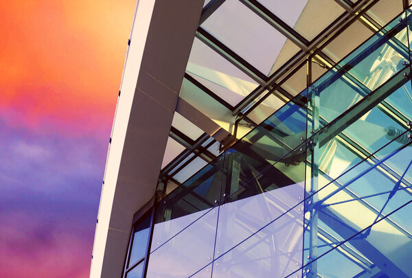 Архитектура зданий на фоне неба
