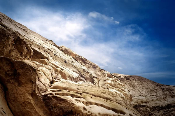 stock image Beautiful mauntain under sky with clouds