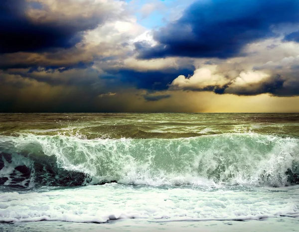 Vista de Storm Seascape Imagen De Stock