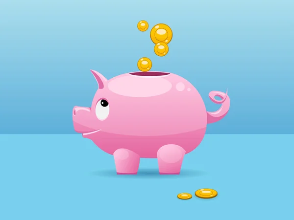 stock vector Piggy Bank