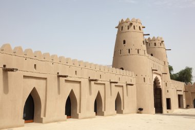 Ancient fort of Al Ain, Emirate Abu Dhabi clipart